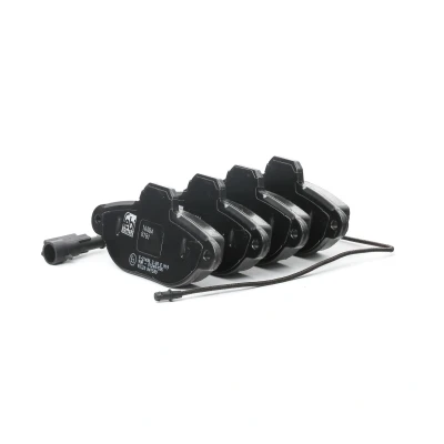 Bilde av FEBI BILSTEIN 16084 Bremseklosser framaksel inkl. slitasjevarselkontakt FIAT: 500 Hatchback, Punto I Cabrio, Panda II FORD: KA Hatchback