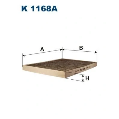 Bilde av Støvfilter, chrysler caravan, pacifica, ram van van, voyager iv, / grand dodge 82205905, K8