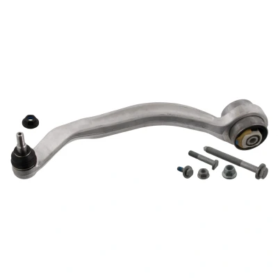 Bilde av febi BILSTEIN 33366 Bærebru Plus med tilleggsmateriale lager, støtte / styreledd framaksel venstre, nede, bak Casterstag Aluminium
