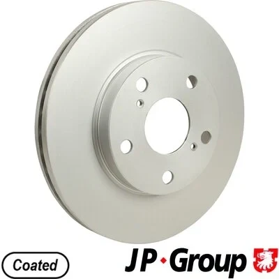 Bilde av JP GROUP 4863102600 Bremseskiver framaksel 273 26 5 ventilert belagt TOYOTA: Auris Hatchback, Corolla X Sedan, IX Sedan