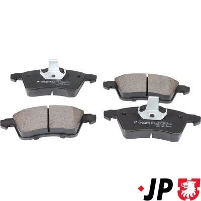 Bilde av JP GROUP 1163603510 Bremseklosser framaksel ekskl. slitasjevarselkontakt VOLKSWAGEN: Transporter 4 Bus,