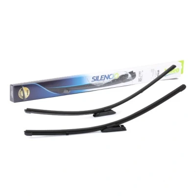 Bilde av Vindusvisker Valeo Silencio X.trm, Flat Blade Set 574634 foran Rammeløs Bajonettfeste RENAULT: Kangoo II Express, MERCEDES BENZ: Citan Van