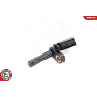 Bilde av ESEN SKV 06SKV021 ABS Sensor bakaksel 2 polet 12V elektrisk svart oval han VOLKSWAGEN: Golf 6, Tiguan I, 5, SKODA: Superb II Stasjonsvogn
