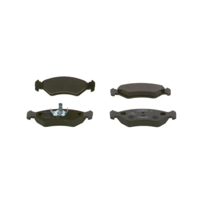 Bilde av BOSCH 0 986 492 020 Bremseklosser Low Metallic med kolbleklips, antihyle blikk