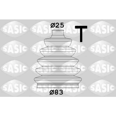 Bilde av SASIC 1906015 Drivakselmansjett hjulside Termoplast FORD: Transit Connect Mk1 Van, OPEL: Corsa C Hatchback