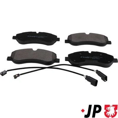 Bilde av JP GROUP 1563607710 Bremseklosser framaksel inkl. slitasjevarselkontakt FORD: Transit Custom V362 Van, V363 Minibuss