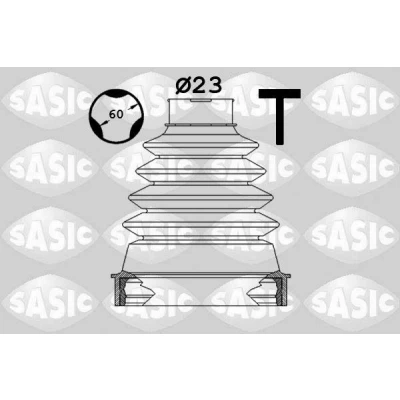 Bilde av SASIC 1904042 Drivakselmansjett girkassesiden Termoplast CITROËN: C3 II, DS3 Hatchback, I Hatchback
