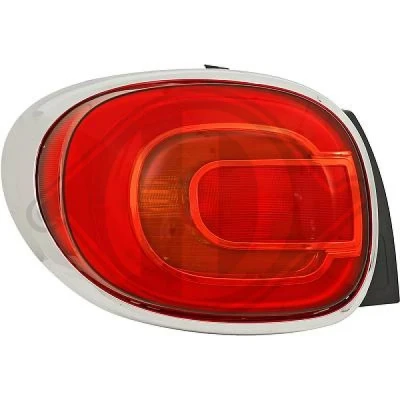 Bilde av DIEDERICHS 3405695 Baklykter venstre LED, P21W, P21/5W med pæreholder
