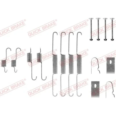 Bilde av QUICK BRAKE 105 0782 Tilbehørsett, bremsesko