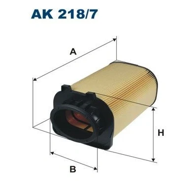 Bilde av FILTRON AK 218/7 Luftfilter 121 255 Filterinnsats MERCEDES BENZ: E Klasse T modell, C Sedan, Sedan