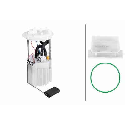 Bilde av HELLA 8TF 358 306 811 Brennstoff leveringsenhet med tetning, tankmåler elektrisk Bensin