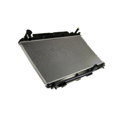Bilde av THERMOTEC D72027TT Radiator Aluminium, plast for kjøretøy med/uten klimaanlegg 375mm 742mm 22mm Manuel girkasse Kjøleribber loddet TOYOTA: RAV4 II SUV