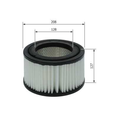 Bilde av BOSCH F 026 400 621 Luftfilter 127 208 Filterinnsats
