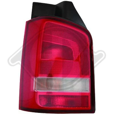Bilde av DIEDERICHS 2273091 Baklykter venstre lys uten pæreholder VOLKSWAGEN: Transporter 5, Multivan 5 (7HM, Bus