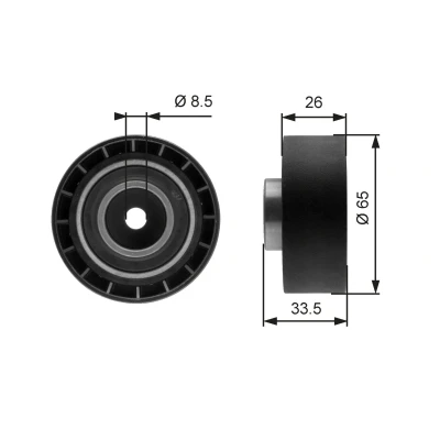 Bilde av GATES FleetRunner Micro V Kit T39057 Strammerull