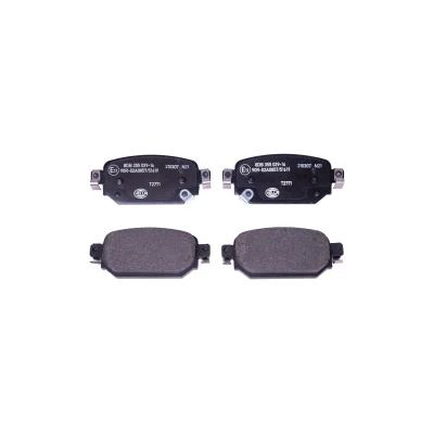 Bilde av HELLA 8DB 355 039 141 Bremseklosser med akustisk slitasjevarsel MAZDA: 3 Hatchback, CX 3, Sedan