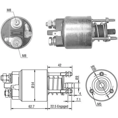 Bilde av Magnetbryter, starter MAGNETI MARELLI 940113050507