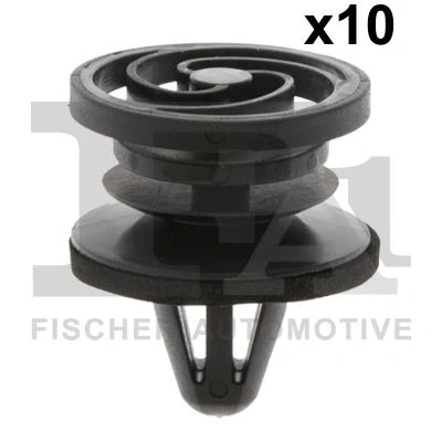 Bilde av FA1 11 40025.10 klips, pynte /beskyttelseslist svart VW: Fox Hatchback (5Z1, 5Z3, 5Z4) 1.2, 1.4, 1.4 TDI, 1.6 2003 2014
