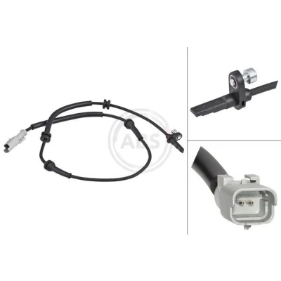 Bilde av A.B.S. 30525 ABS sensor aktiv 880 grå CITROËN: Jumpy III Van, PEUGEOT: Expert TOYOTA: Proace II Verso