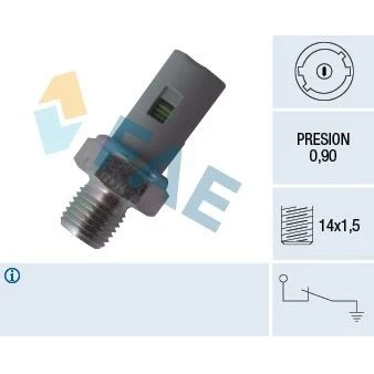 Bilde av Oljetrykkbryter, dacia,nissan,renault, 05174327AA, 05174327AB, 05174327AC, 068003610AB, 1055068 00 B, 13 54 1 719 966, 2332 2997, 25240
