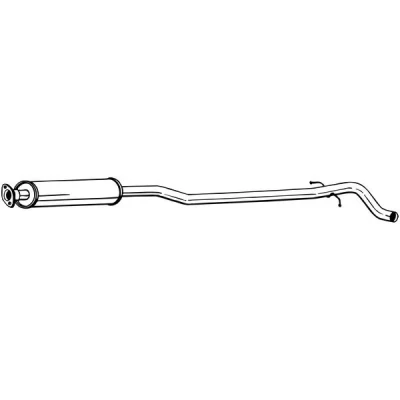 Bilde av Mellomlyddemper, volvo s60 i, 30636377, 30636448, 9292903