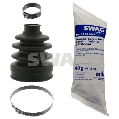 Bilde av SWAG 50 10 0197 Drivakselmansjett girkassesiden, framaksel gummi FORD: FIESTA 5
