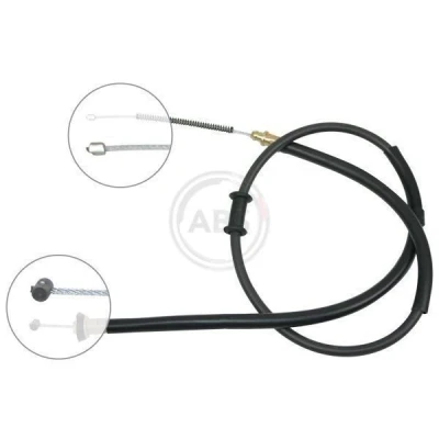 Bilde av A.B.S. K18228 Bremsekabel 1430 Trommelbrems for høyre/venstre ratt FIAT: Panda II Hatchback