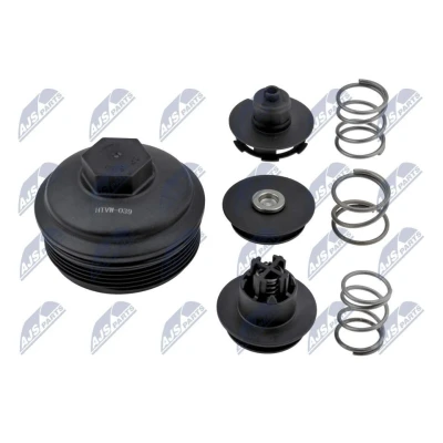 Bilde av Deksel, oljefilterbeholder, audi,mitsubishi,seat,skoda,vw, 045115433B, 045115433C, 045115433D, 045115433E