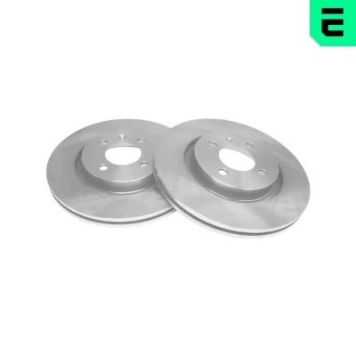 Bilde av OPTIMAL BS 2940C Bremseskiver framaksel 280 22 4/5 ventilert belagt VOLKSWAGEN: GOLF 2, Passat B3/B4 Stasjonsvogn