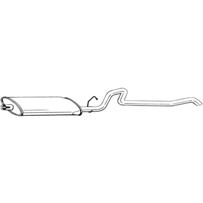 Bilde av sluttlyddemper, jeep cherokee, 52003956, 52019133