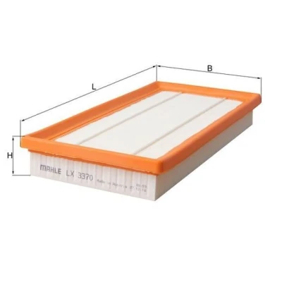 Bilde av MAHLE ORIGINAL LX 3370 Luftfilter 39,7 150 321,0 Filterinnsats OPEL: Combo D Varebil / Stasjonsvogn
