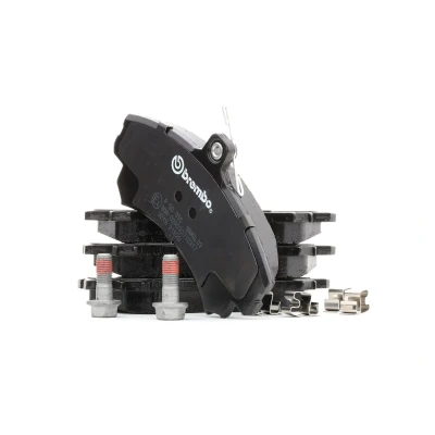 Bilde av BREMBO P 50 055 Bremseklosser med akustisk slitasjevarsel bremsecaliperskruer tilbehør MITSUBISHI: COLT 6, SMART: Forfour I