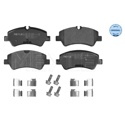 Bilde av MEYLE 025 256 0418 Bremseklosser ORIGINAL Quality bakaksel klargjort for slitasjeindikator med antihyle blikk FORD: Transit Mk6 Van