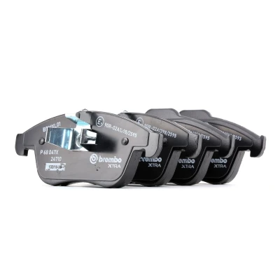 Bilde av BREMBO P 68 047X Bremseklosser ekskl. slitasjevarselkontakt uten tilbehør RENAULT: MEGANE 3, GRAND SCENIC 3 Grandtour