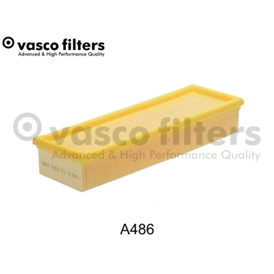 Bilde av DAVID VASCO A486 Luftfilter 49 102 298 firkantet Filterinnsats RENAULT: Kangoo I, I Express, CLIO 2, CITROËN: Berlingo / First Van