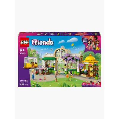 Bilde av LEGO Friends 42671 Kafé med blomsterbutikk Byggesett Plast