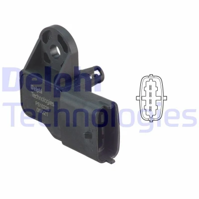 Bilde av Sensor, sugerørtrykk, Foran, Nede, Senter, Venstre, Øvre, alfa romeo,fiat,jeep,lancia, 55219296