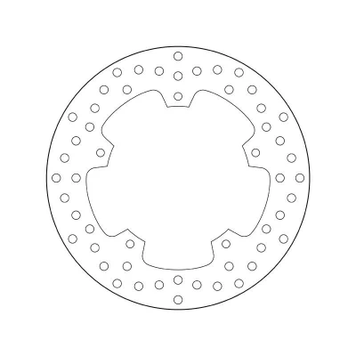 Bilde av BREMBO Bremseskive Fixed , Serie Oro bak 220mm 5mm 5 hullet 68B407F2 Bremseskiver, Skivebremser