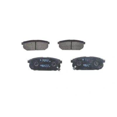Bilde av BOSCH 0 986 494 590 Bremseklosser Low Metallic med akustisk slitasjevarsel fjær KIA: SORENTO 1