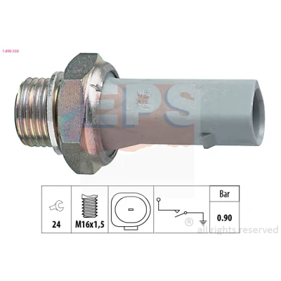 Bilde av EPS 1.800.150 Oljetrykkbryter M16x1,5 1 Made in Italy OE Equivalent