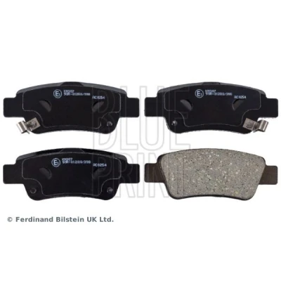 Bilde av BLUE PRINT ADH24276 Bremseklosser bakaksel med akustisk slitasjevarsel HONDA: CR V 3, 4