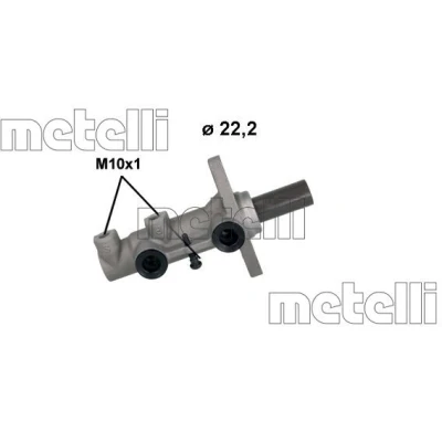 Bilde av METELLI 05 1208 Hovedsylinder 22,20 Aluminium