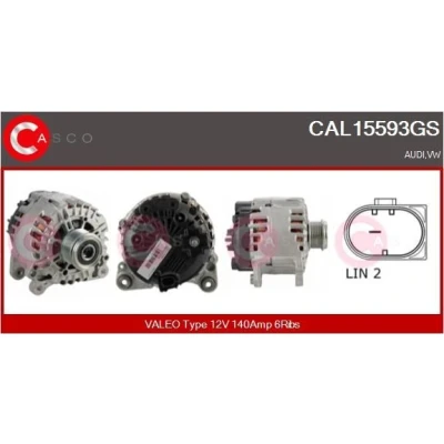 Bilde av CASCO CAL10359AS Dynamo 12V 70A OPEL: Astra H Caravan, Hatchback, Combo C Varebil / Stasjonsvogn
