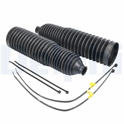 Bilde av DELPHI TBR4583 Tannstangmansjett framaksel 18, 19mm 63mm 255, 255mm VOLKSWAGEN: Passat B5 GP Stasjonsvogn, AUDI: Allroad C5, A6 C5 Sedan