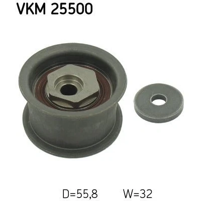 Bilde av SKF VKM 25500 Styrerulle kilerem tannrem