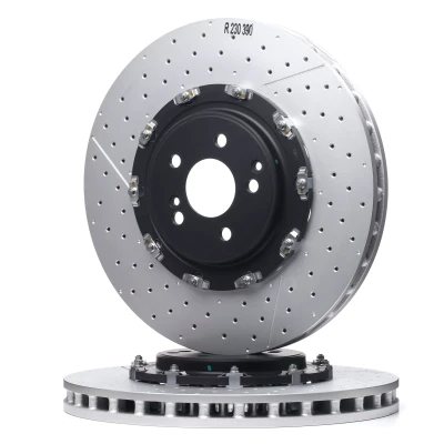 Bilde av BREMBO TWO PIECE FLOATING DISCS LINE 09.9313.33 Bremseskiver MERCEDES BENZ: CLS Coupé, SL Cabrio, C Klasse Coupé