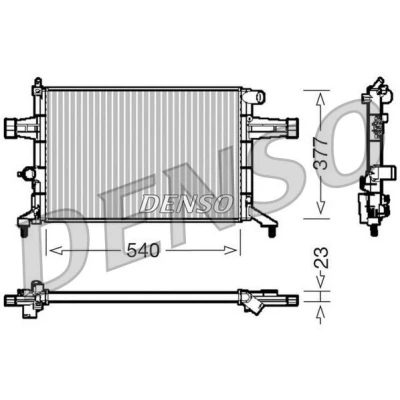 Bilde av Radiator, motorkjøling, opel,vauxhall, 90570725