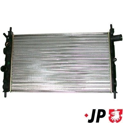Bilde av JP GROUP 1214200100 Radiator Aluminium, plast for kjøretøy uten luftkondisjonering 522 322 32 Manuel girkasse OPEL: Kadett E CC