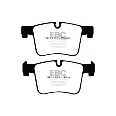 Bilde av EBC Brakes DP42105R Bremseklosser framaksel BMW: 3 Sedan, X3, Touring