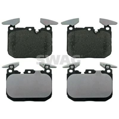 Bilde av SWAG 20 91 6902 Bremseklosser framaksel klargjort for slitasjeindikator BMW: 3 Sedan, Touring, 1 Hatchback